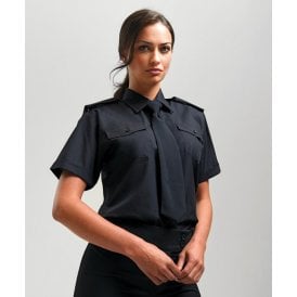 Workwear Ladies Short Sleeve Pilot Shirt