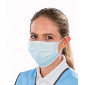 Result Essential Hygiene Disposable 3-ply Type IIR Medical Masks (Pack of 50)